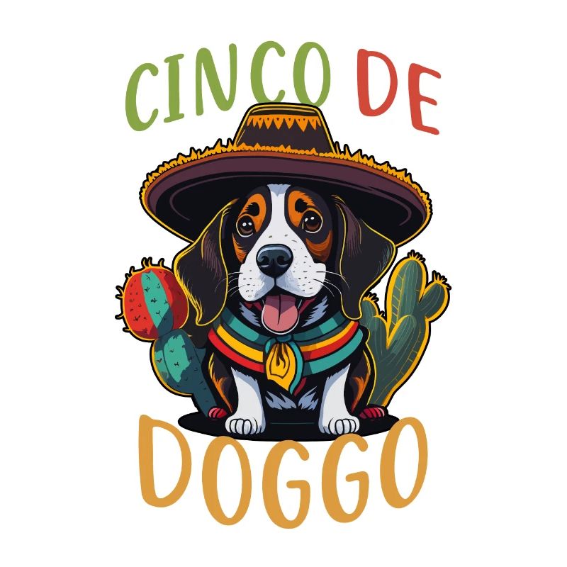 Cinco de Mayo Beagle Cinco de Doggo Beagle