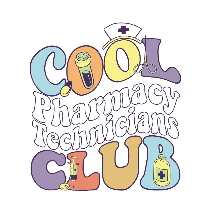Cool Pharmacy Technicians Club Pharm Tech Squad