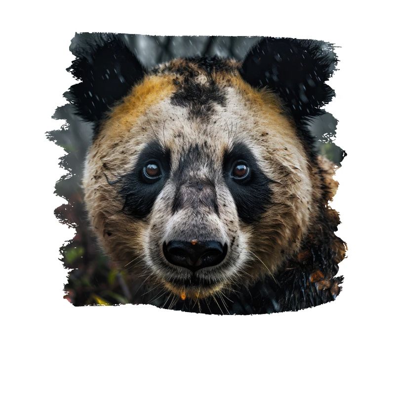 Pandas réaliste Panda Panda géant