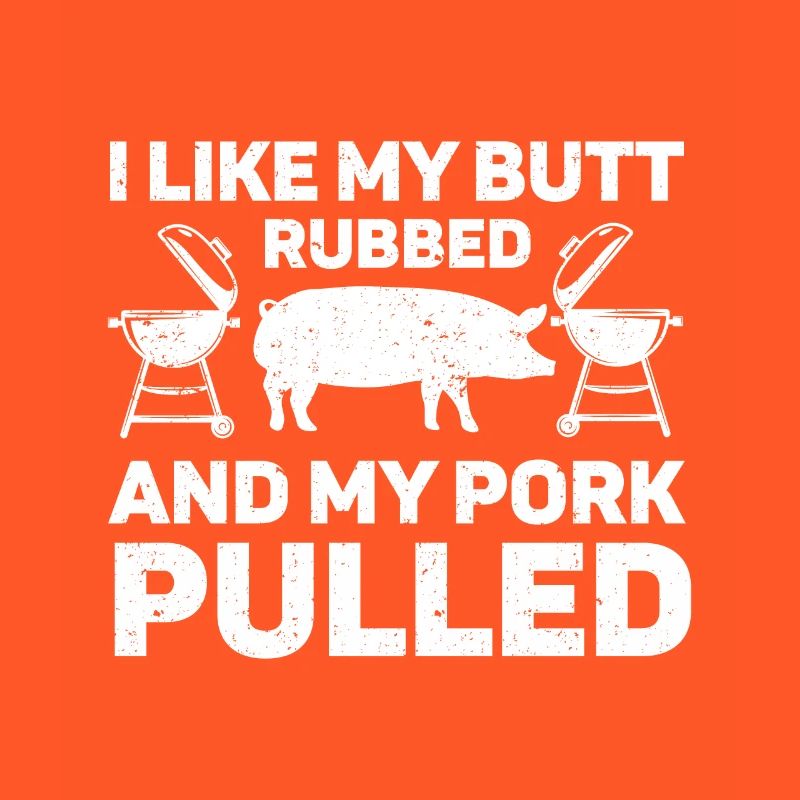 BBQ Pulled Pork Schwein Grill