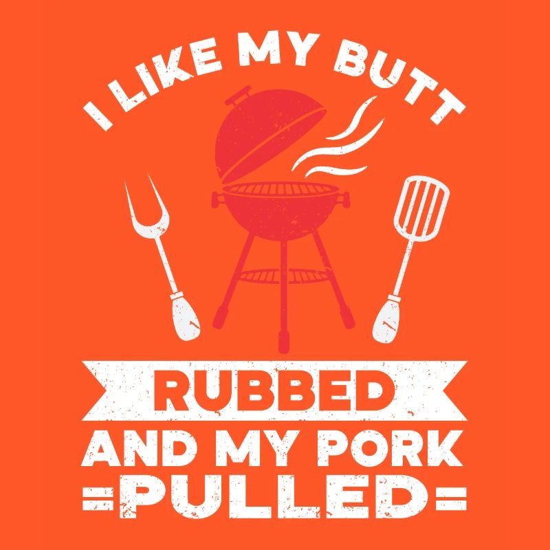 BBQ Pulled Pork Schwein Grill