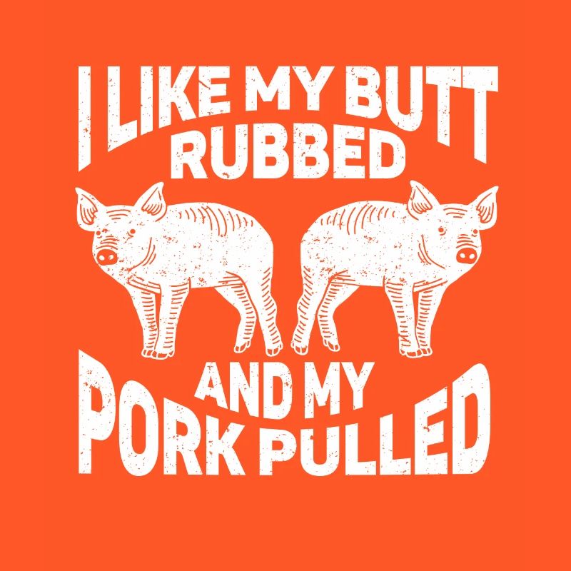 BBQ Pulled Pork Schwein Grill