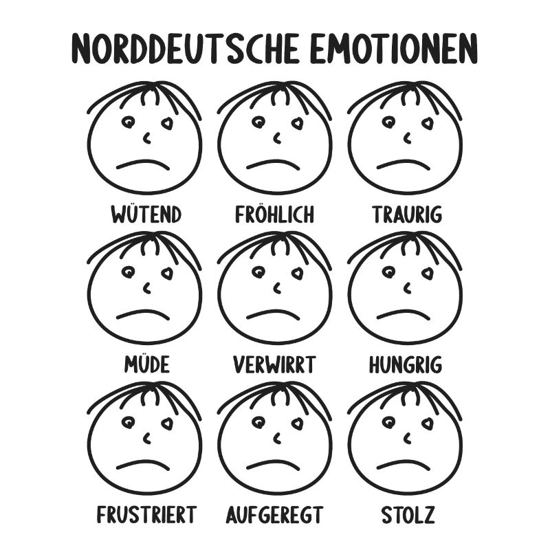 North German emotions