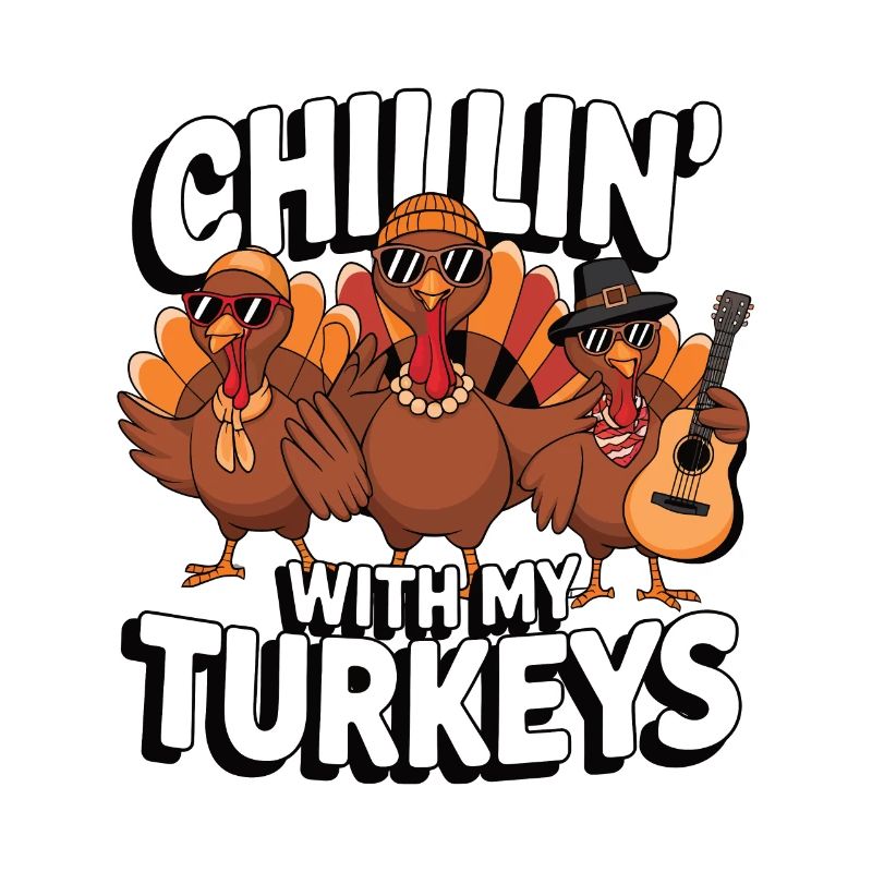 Dinde drôle de Thanksgiving