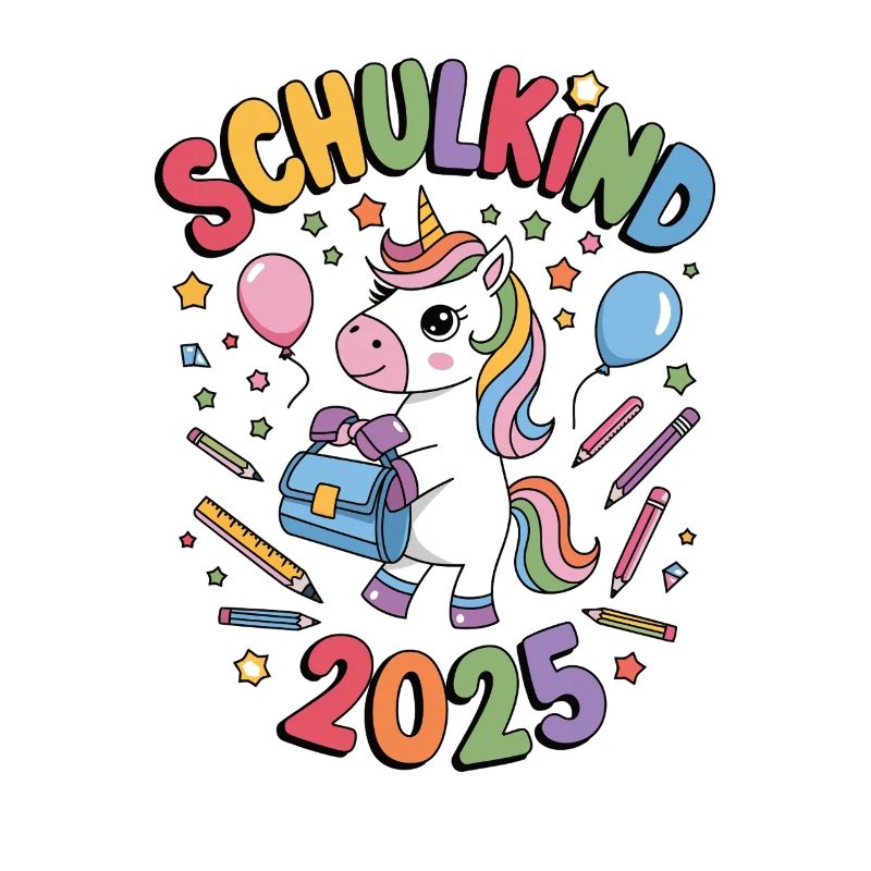 Schulkind 2025 Einschulung Schulanfang