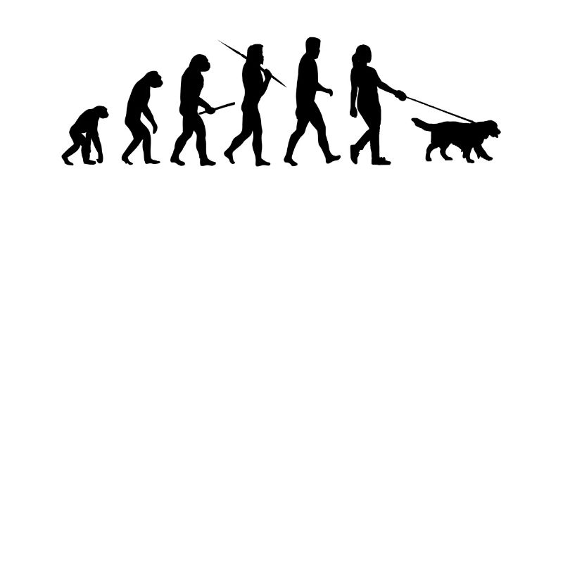 Evolution Walking Dog Gift