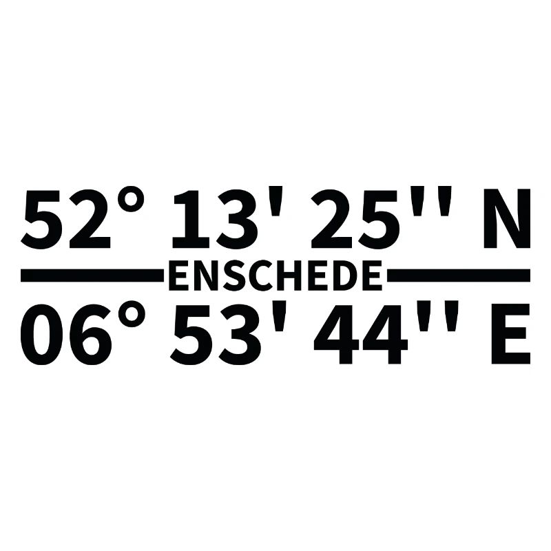 Coordonnées d’Enschede