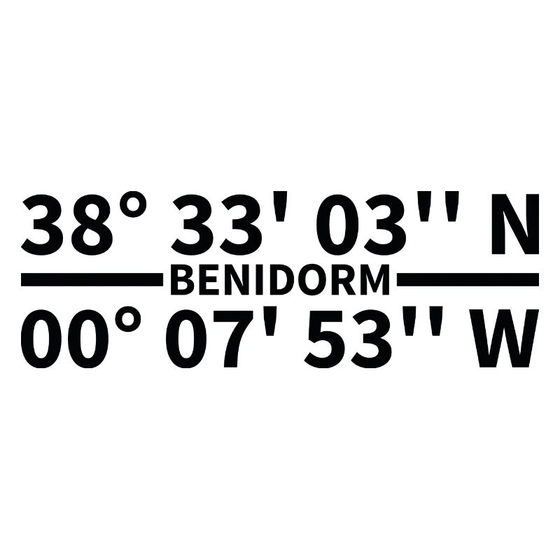 Coordonnées de Benidorm