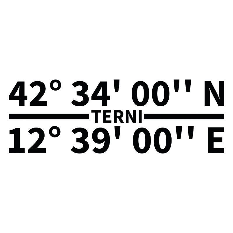 Terni coordinates