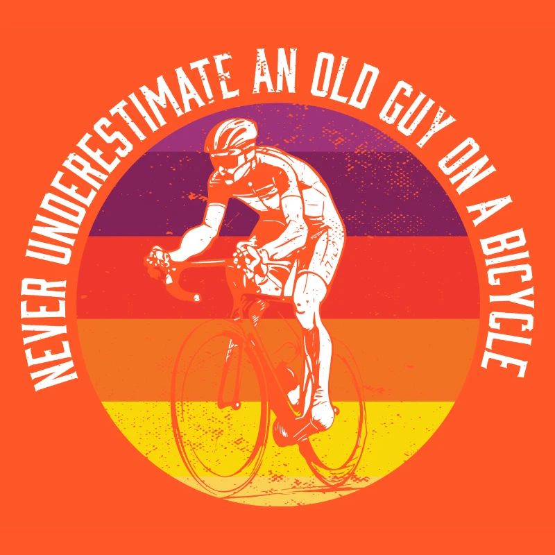 Never Underestimate An Old Guy on a Bicycle