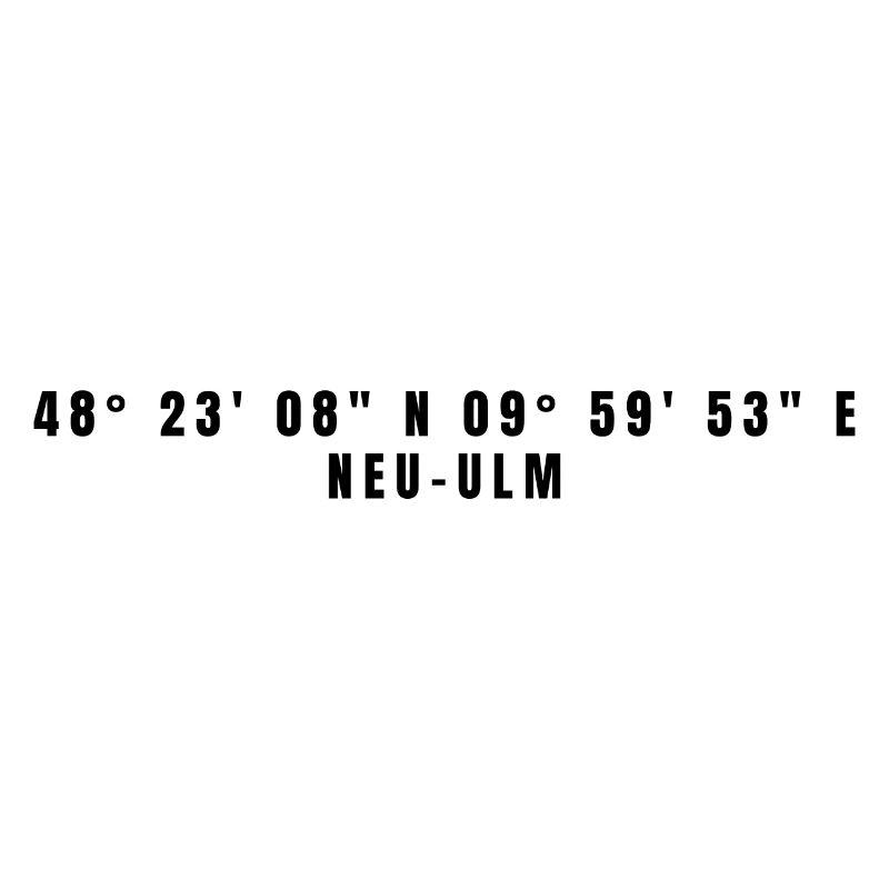 Neu-Ulm Bavaria Coordinates