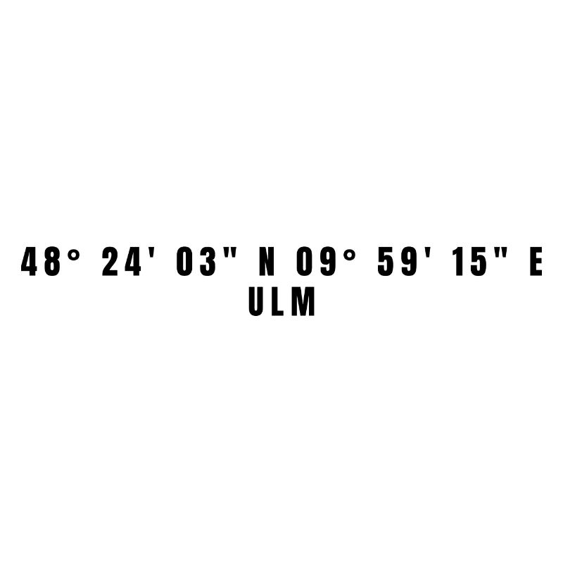 Ulm Baden-Wurttemberg Coordinates