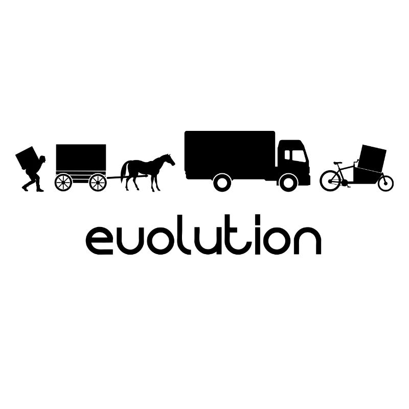 Lastenrad Transport Evolution