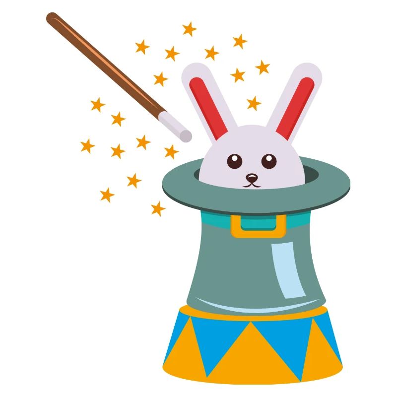 Circus bunny rabbit bunny