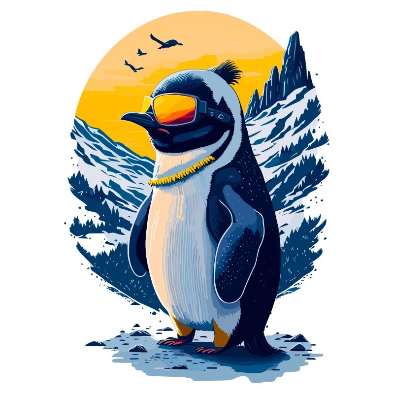 Cute penguin