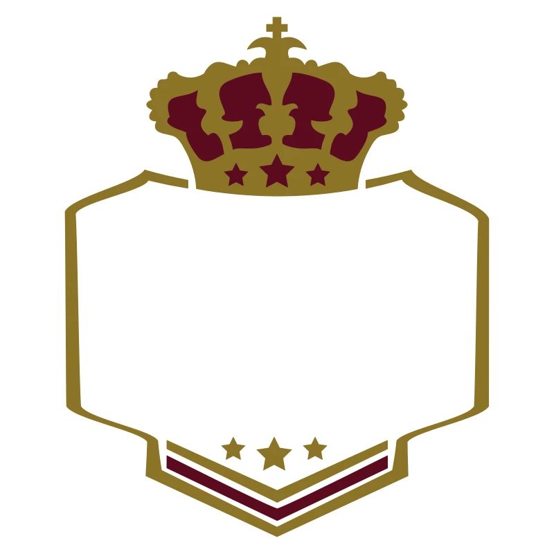 frame border text king crown crest logo