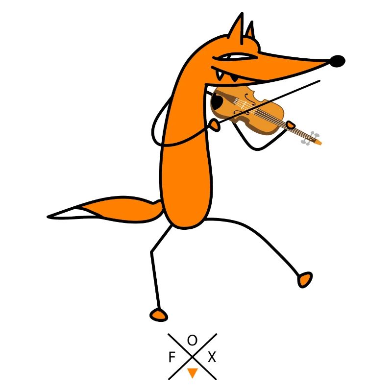 Renard et violon