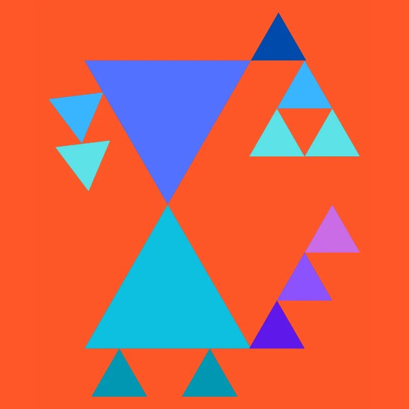 Triangle pattern