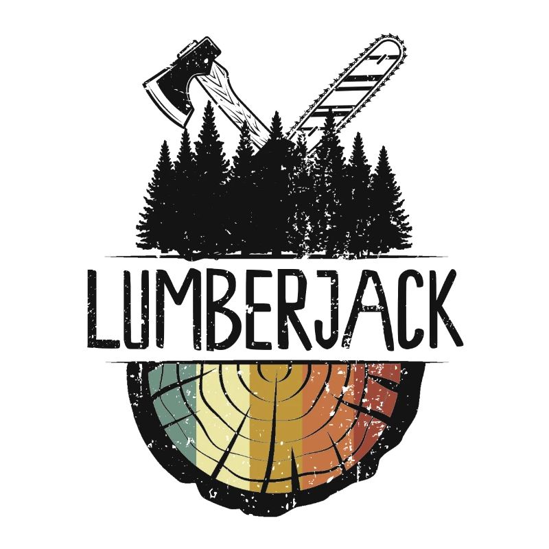 Bûcheron Bûcheron Bois Tronçonneuse Forêt Hachette