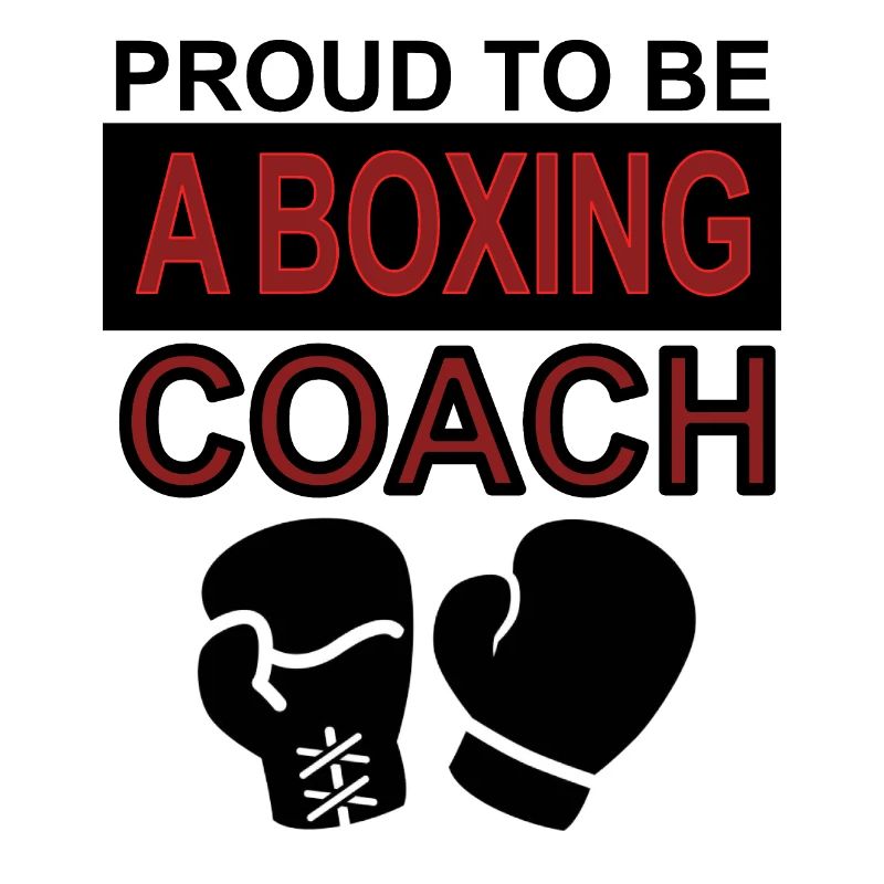 stolzer Boxtrainer Boxhandschuhe k.o Boxer Faust