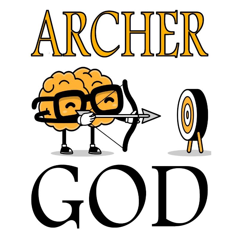 Le tir à l’arc est ma passion Idée cadeau