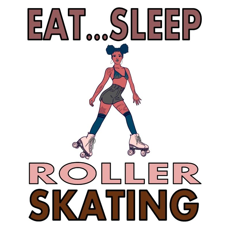 Roller skating Inline Skater Gift Idea Skate
