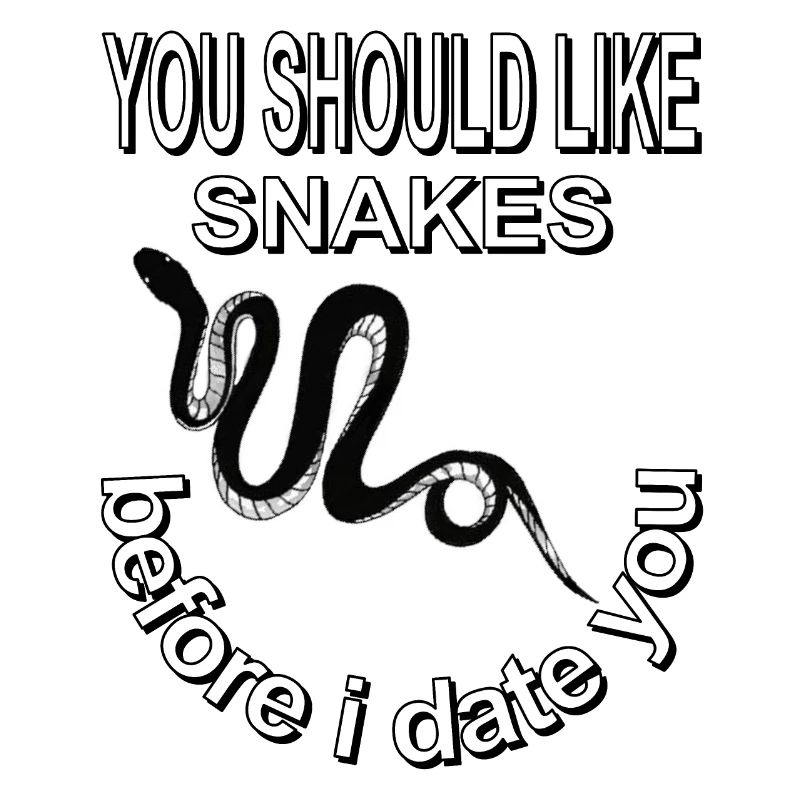 giftige Schlange Boa Klapperschlange Geschenkidee