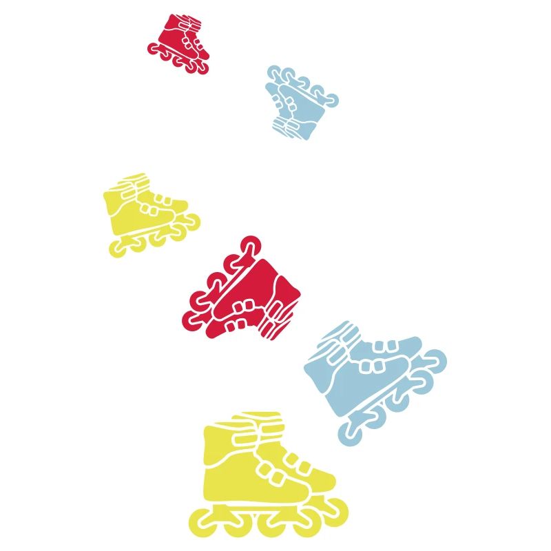 Inline skates symbol