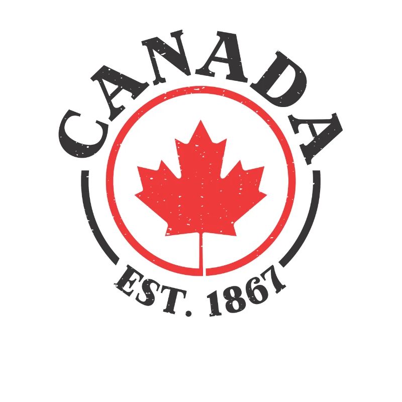 Canada Feuille d’érable Canada 1867 Idée cadeau