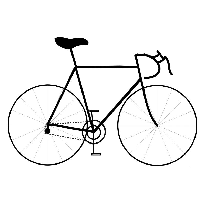 Vélo rétro vélo de route vintage