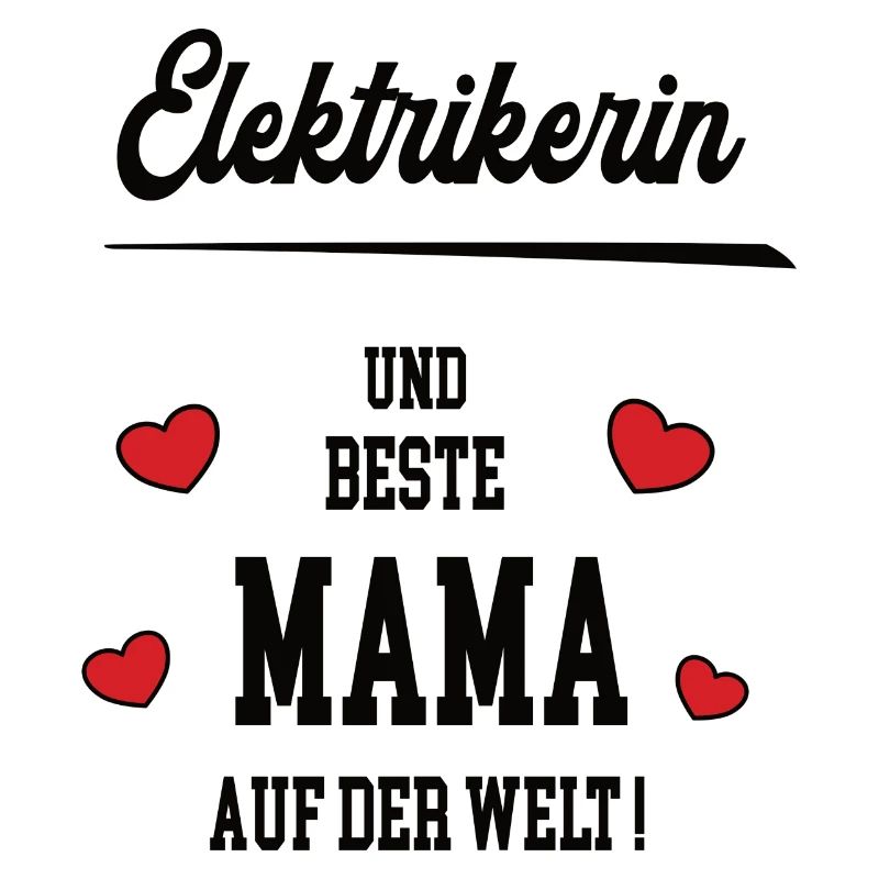Mama Elektrikerin Muttertag Geburtstag Mutter