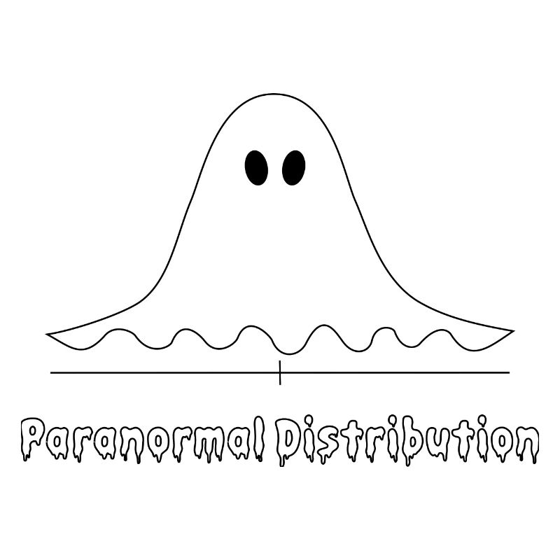 Paranormal Distribution - Math Nerd Halloween