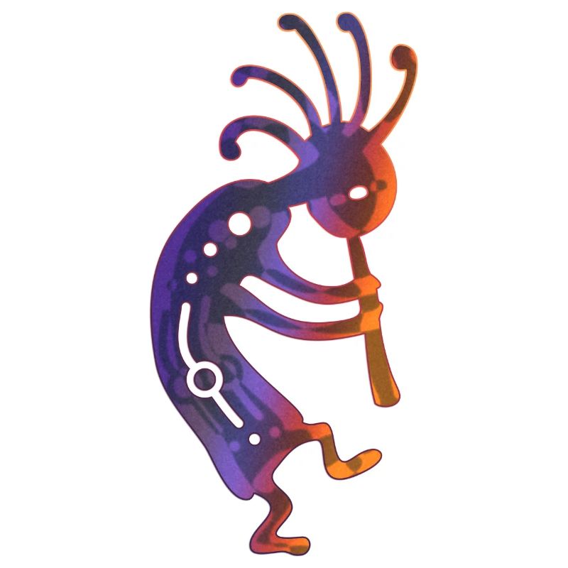 Native American flute player Kokopelli