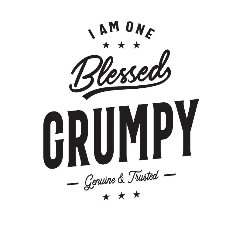 I Am One B Grumpy Funny