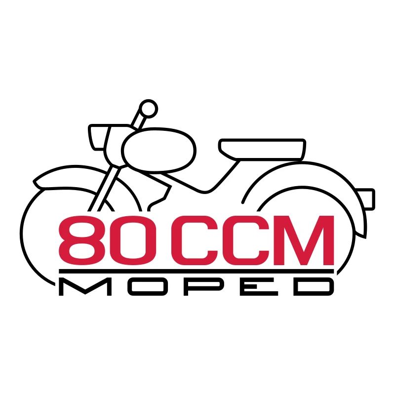 Emblème de 80cc Moped Sparrow