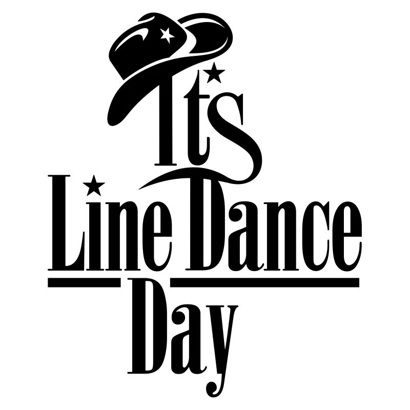 LINE DANCING, IT'S LINE DANCE DAY MIT HUT
