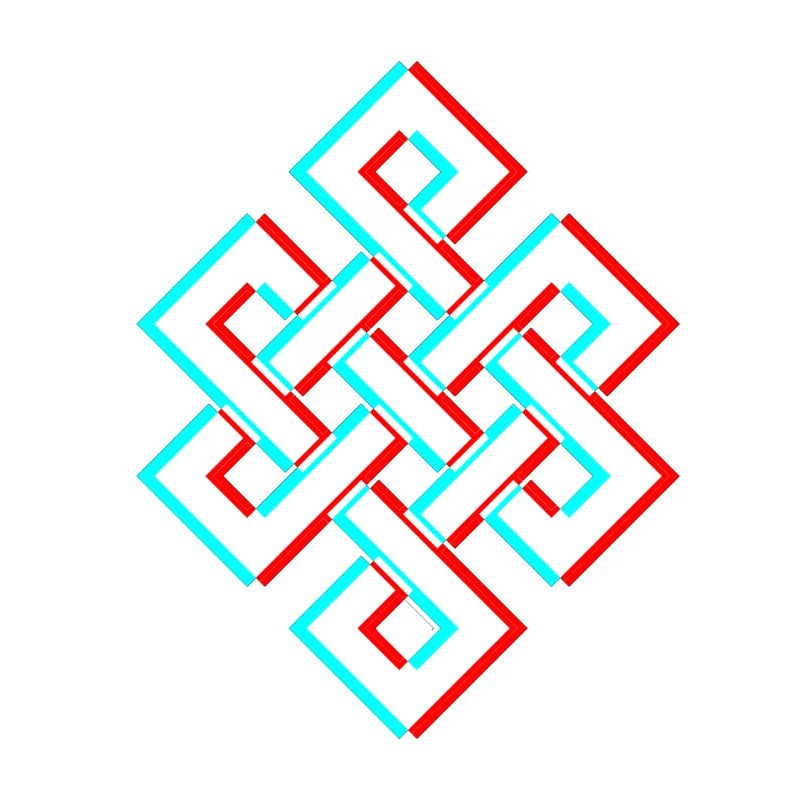 Karma 3D Glitch Anaglyphe