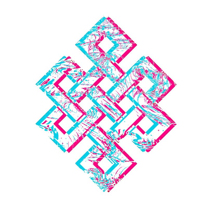Karma Psychedelic 3D Glitch Anaglyph Fancy 2.0