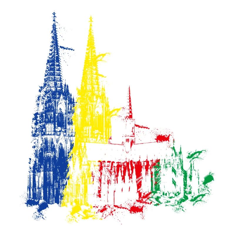 Dom de Cologne, explosion de couleur