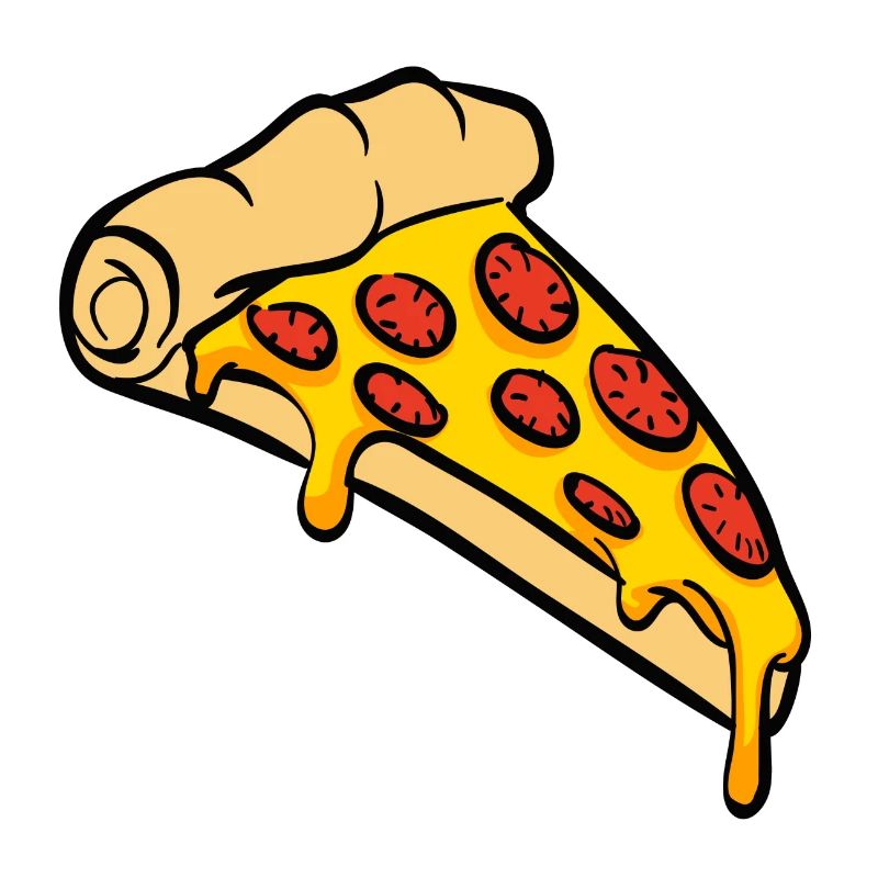 Cadeau de tranche de pizza