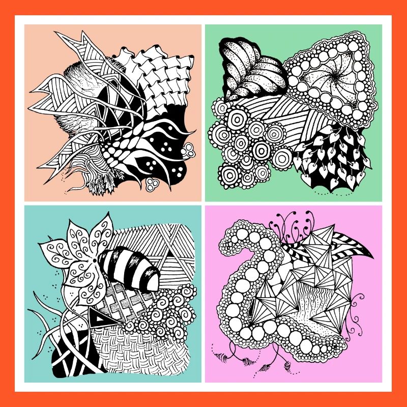 Zentangle pattern patterncontest