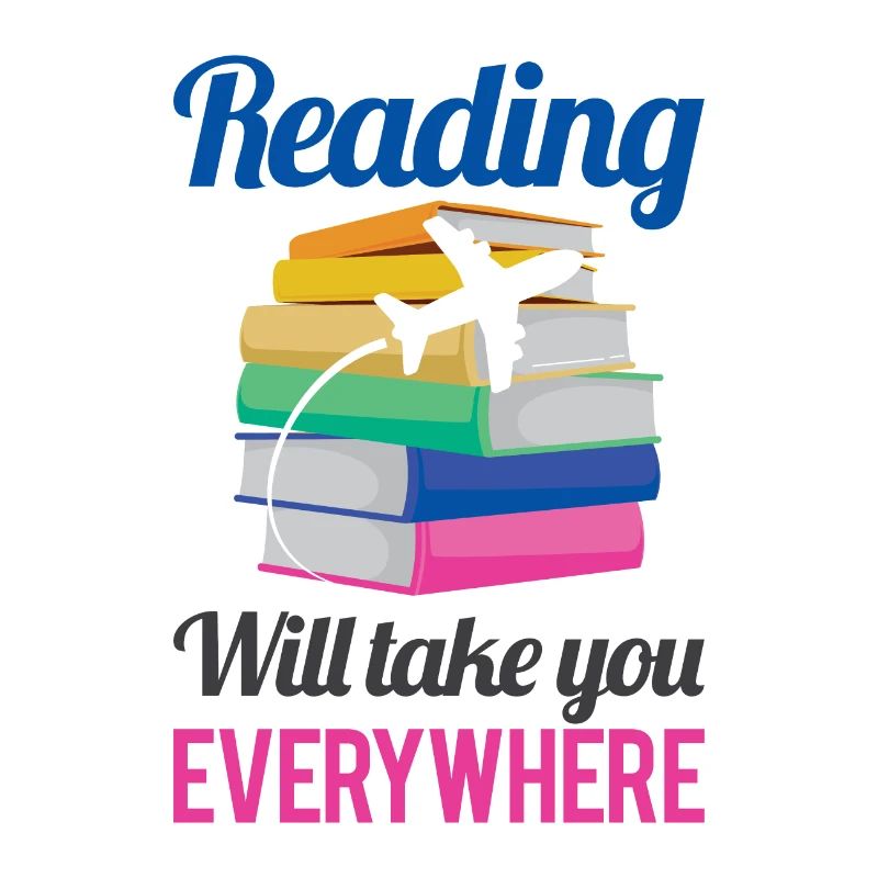 Reading takes you anywhere else in the world hobby