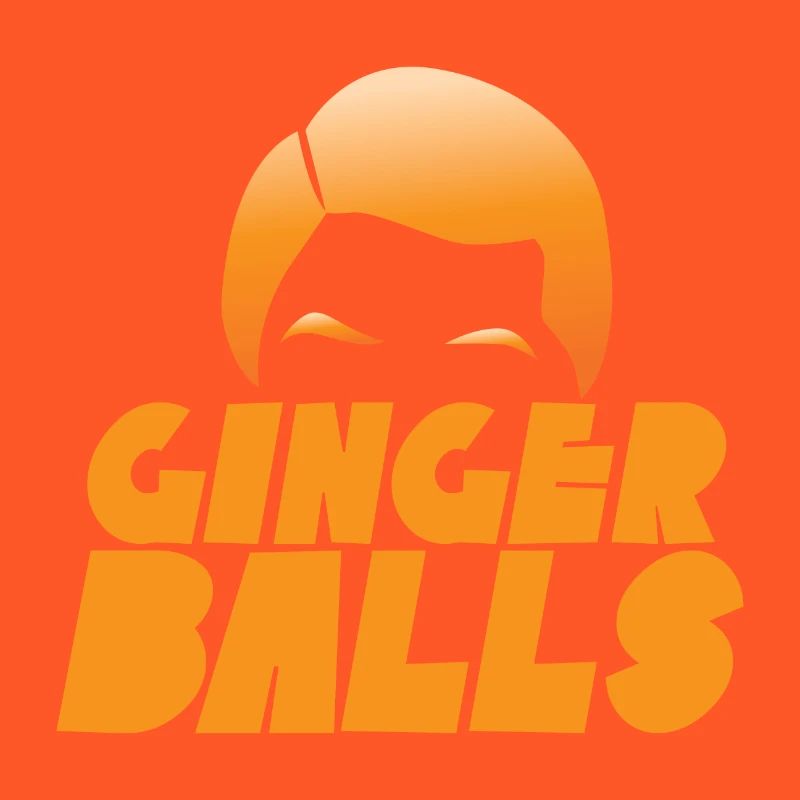 Ingwerkugeln mit dem lodernden roten Haar