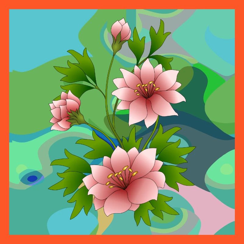 Un bouquet de fleurs