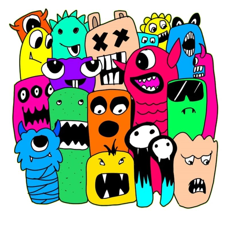 MONSTER DOODLE