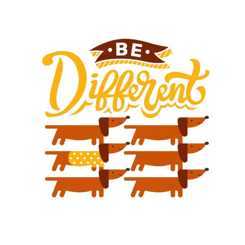 Be Different - Dackel