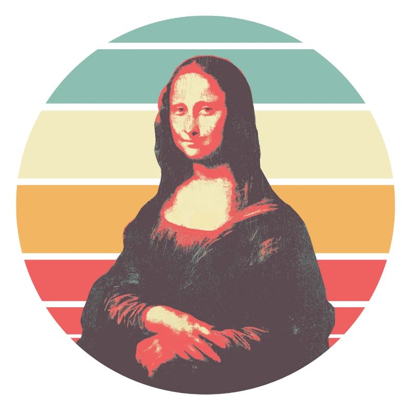 Retro Mona Lisa
