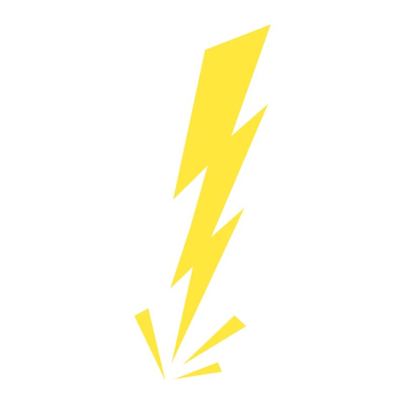 Lightning Thunder Lightning Angry idée cadeau d'avertissement
