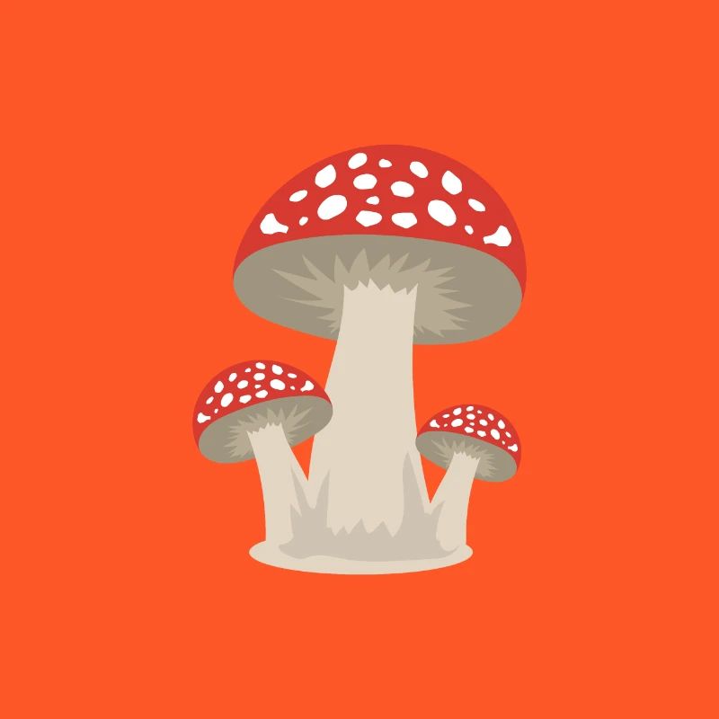 Mushroom lucky guy forest gift idea