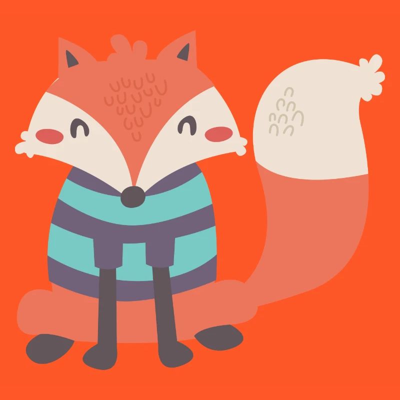 Renard doux avec Ringelpulli